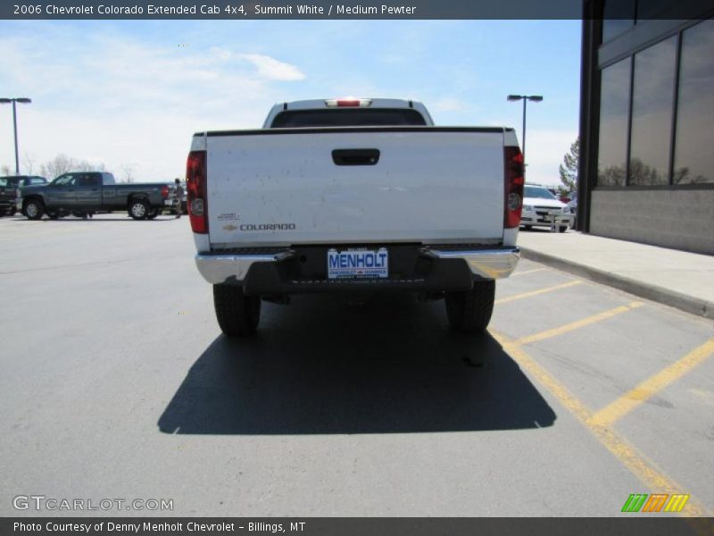 Summit White / Medium Pewter 2006 Chevrolet Colorado Extended Cab 4x4