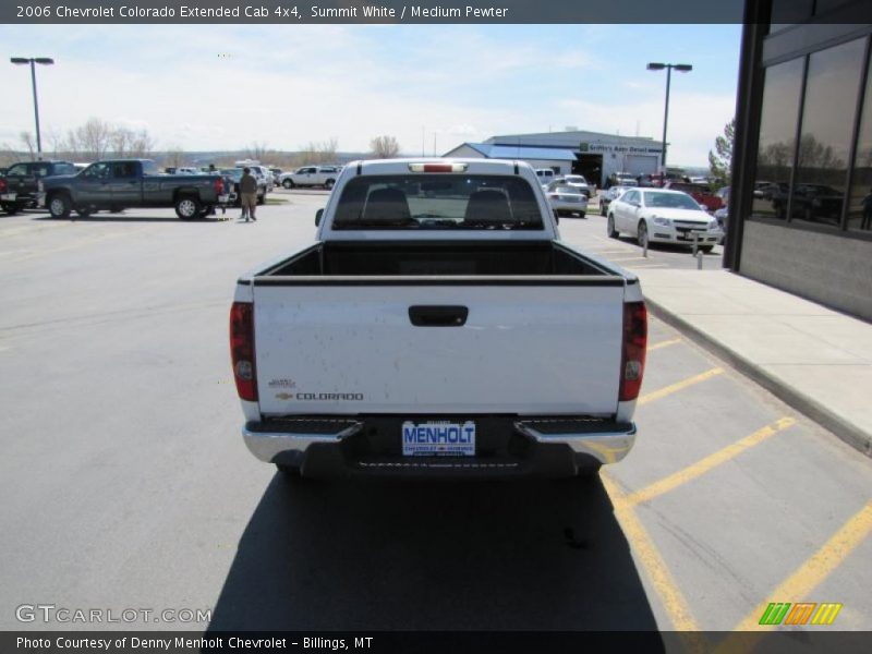 Summit White / Medium Pewter 2006 Chevrolet Colorado Extended Cab 4x4