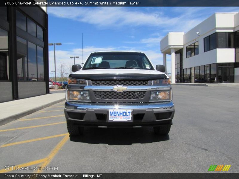 Summit White / Medium Pewter 2006 Chevrolet Colorado Extended Cab 4x4