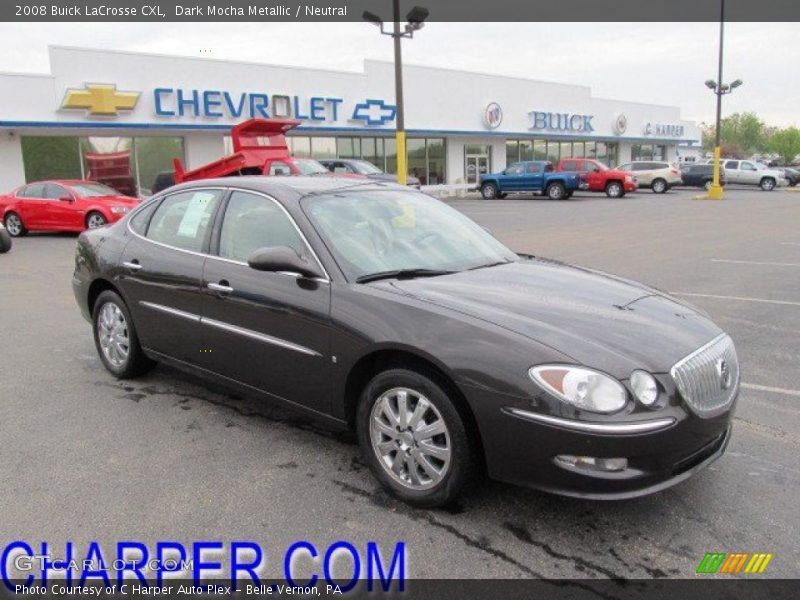 Dark Mocha Metallic / Neutral 2008 Buick LaCrosse CXL