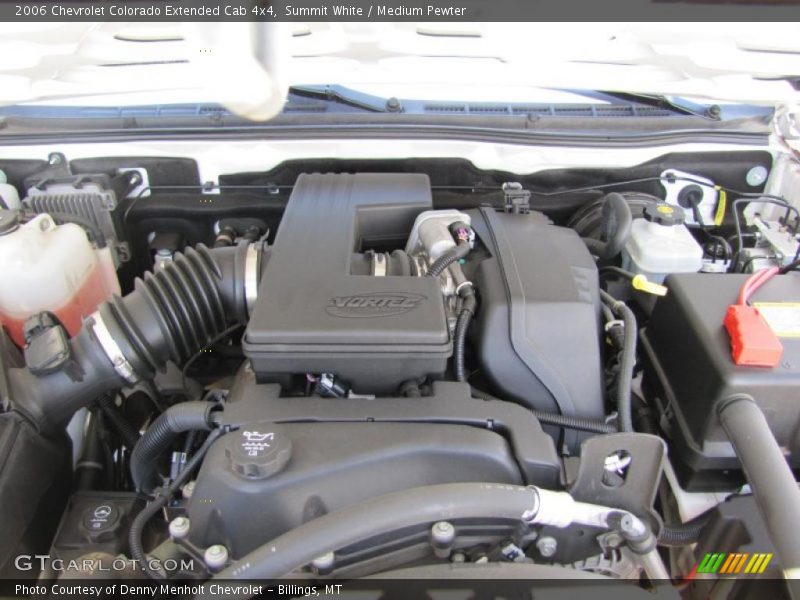 Summit White / Medium Pewter 2006 Chevrolet Colorado Extended Cab 4x4