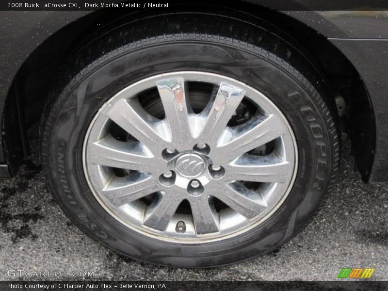 Dark Mocha Metallic / Neutral 2008 Buick LaCrosse CXL