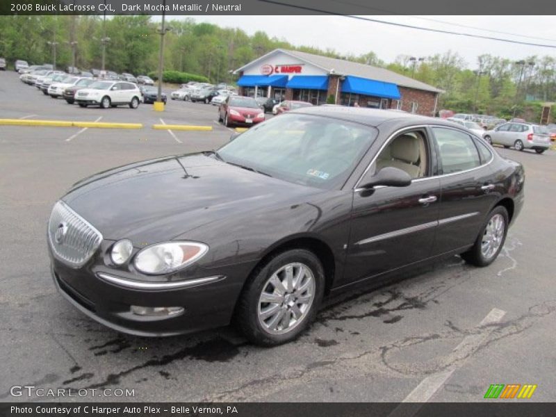 Dark Mocha Metallic / Neutral 2008 Buick LaCrosse CXL