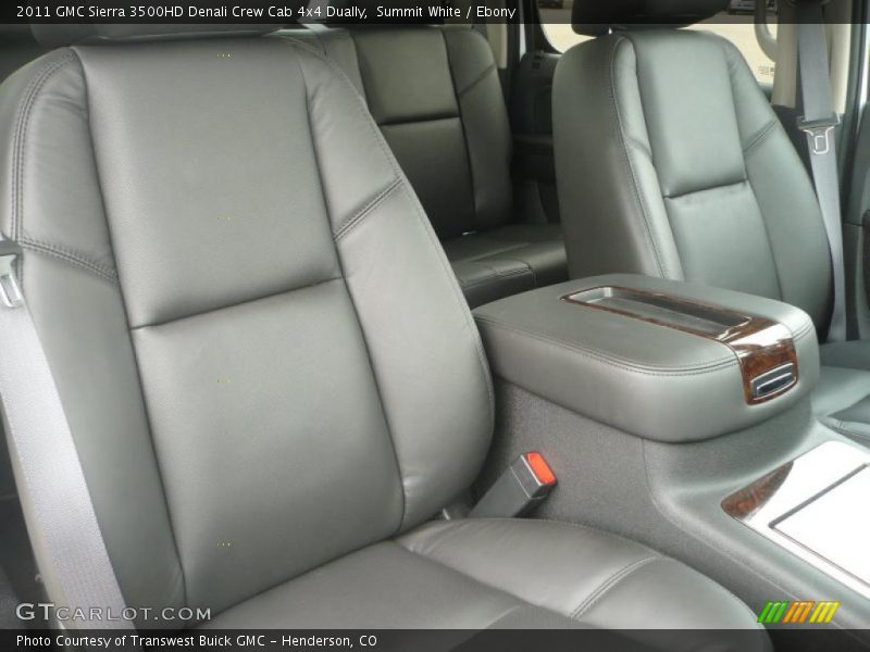 Summit White / Ebony 2011 GMC Sierra 3500HD Denali Crew Cab 4x4 Dually