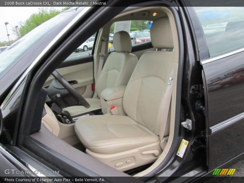 Dark Mocha Metallic / Neutral 2008 Buick LaCrosse CXL