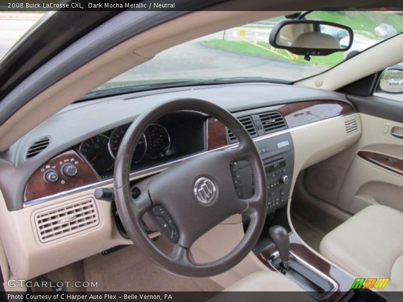 Dark Mocha Metallic / Neutral 2008 Buick LaCrosse CXL