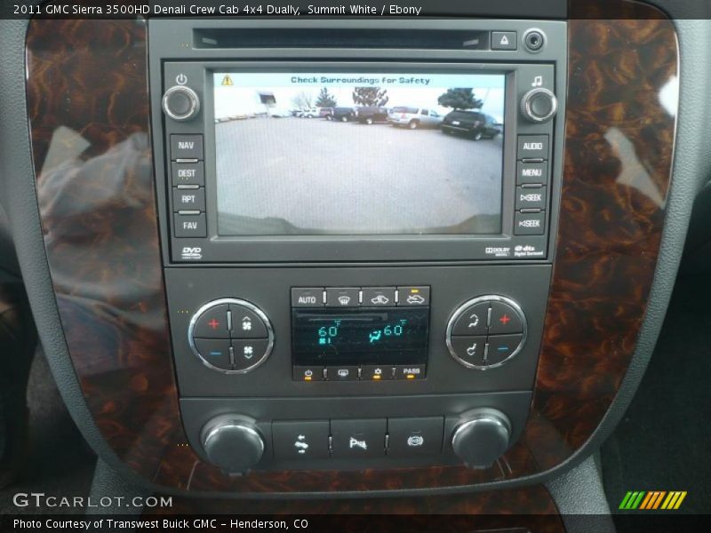 Summit White / Ebony 2011 GMC Sierra 3500HD Denali Crew Cab 4x4 Dually