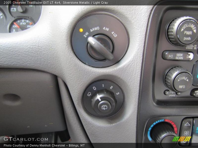 Controls of 2005 TrailBlazer EXT LT 4x4