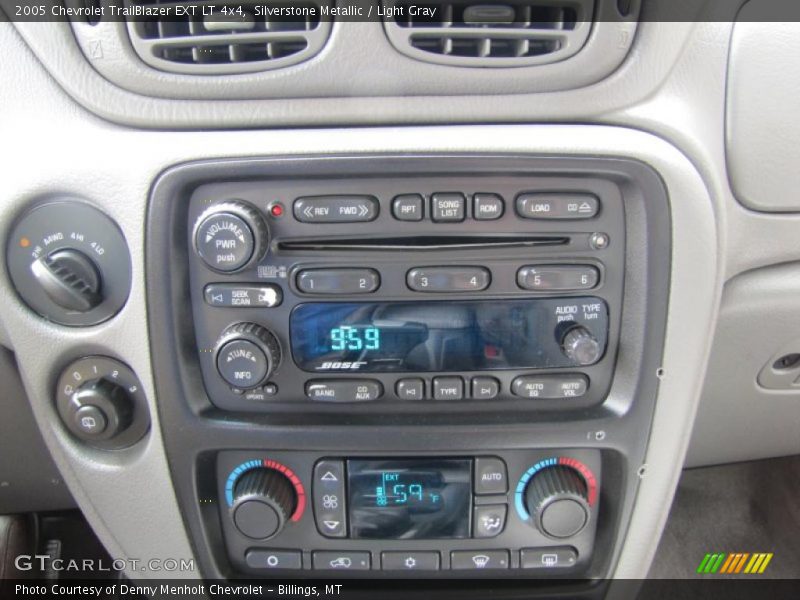 Controls of 2005 TrailBlazer EXT LT 4x4