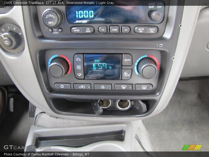 Controls of 2005 TrailBlazer EXT LT 4x4