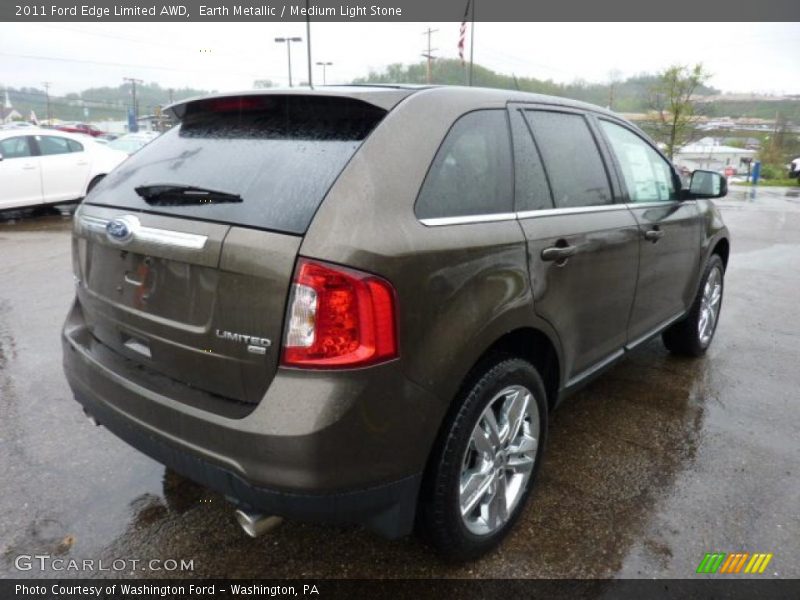 Earth Metallic / Medium Light Stone 2011 Ford Edge Limited AWD