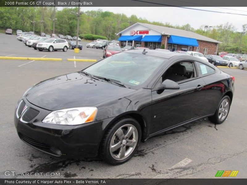 Black / Ebony Black 2008 Pontiac G6 GT Coupe