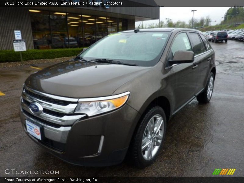 Earth Metallic / Medium Light Stone 2011 Ford Edge Limited AWD