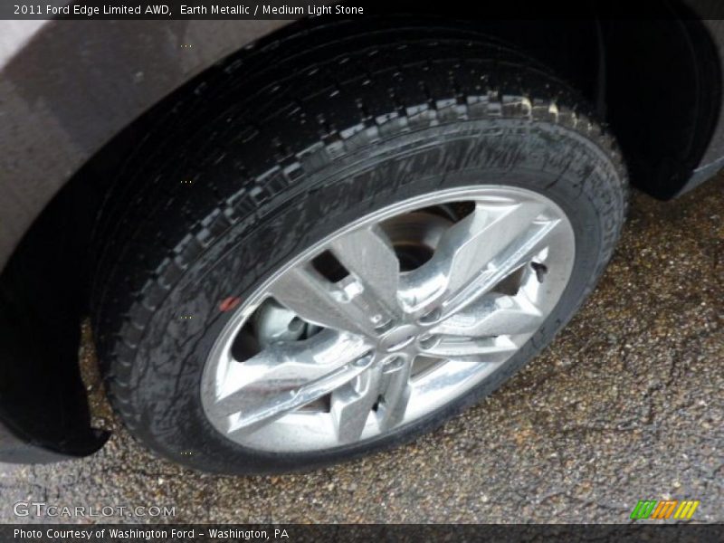 Earth Metallic / Medium Light Stone 2011 Ford Edge Limited AWD