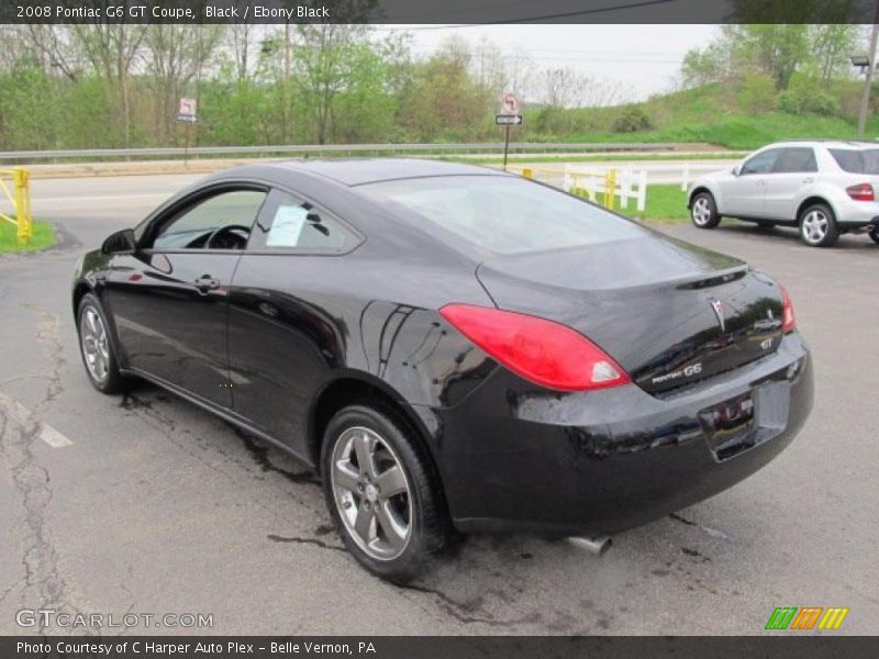 Black / Ebony Black 2008 Pontiac G6 GT Coupe