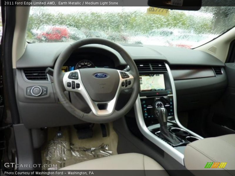 Earth Metallic / Medium Light Stone 2011 Ford Edge Limited AWD