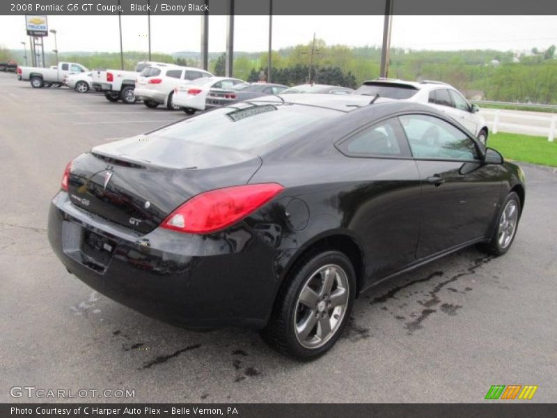 Black / Ebony Black 2008 Pontiac G6 GT Coupe