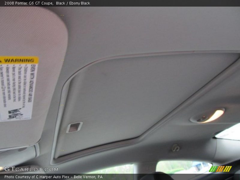 Black / Ebony Black 2008 Pontiac G6 GT Coupe