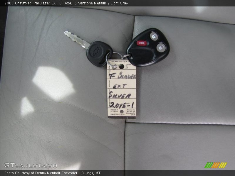Silverstone Metallic / Light Gray 2005 Chevrolet TrailBlazer EXT LT 4x4