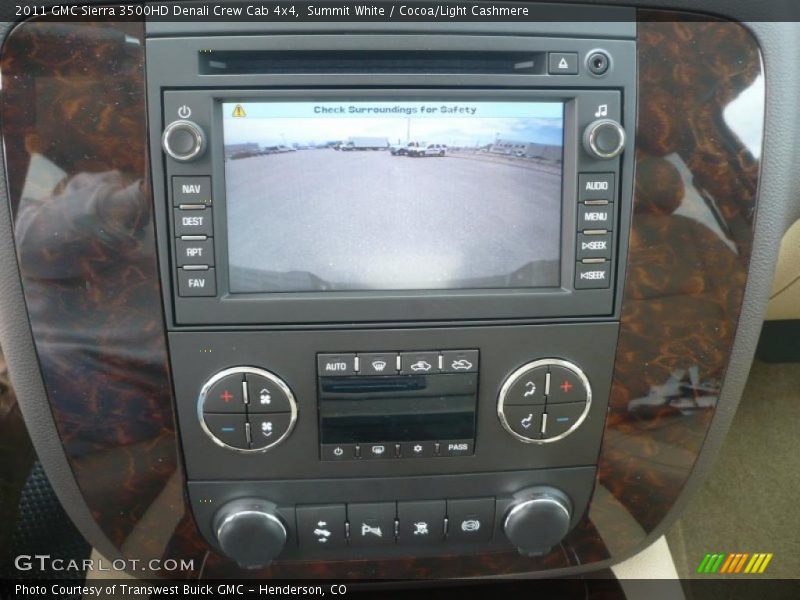 Navigation of 2011 Sierra 3500HD Denali Crew Cab 4x4