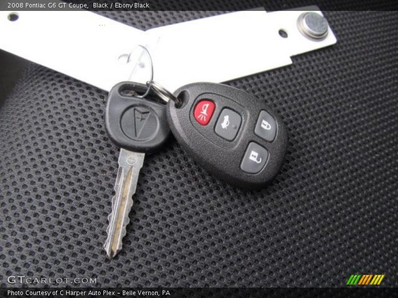 Black / Ebony Black 2008 Pontiac G6 GT Coupe