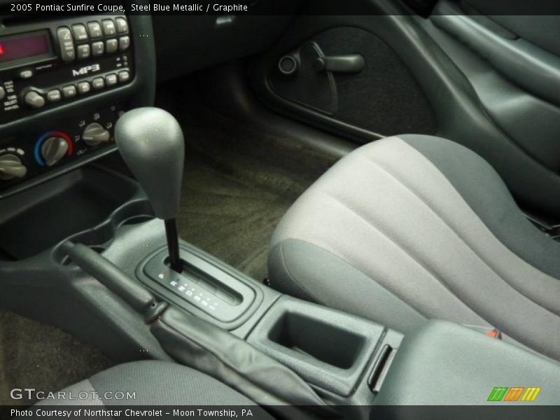 Steel Blue Metallic / Graphite 2005 Pontiac Sunfire Coupe