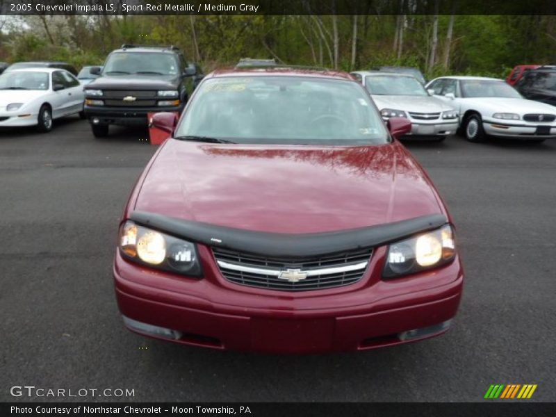 Sport Red Metallic / Medium Gray 2005 Chevrolet Impala LS
