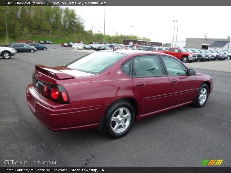  2005 Impala LS Sport Red Metallic