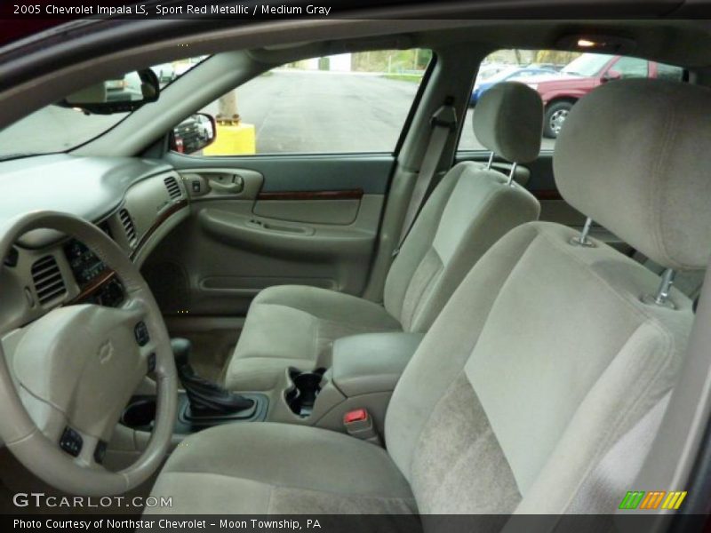 Sport Red Metallic / Medium Gray 2005 Chevrolet Impala LS