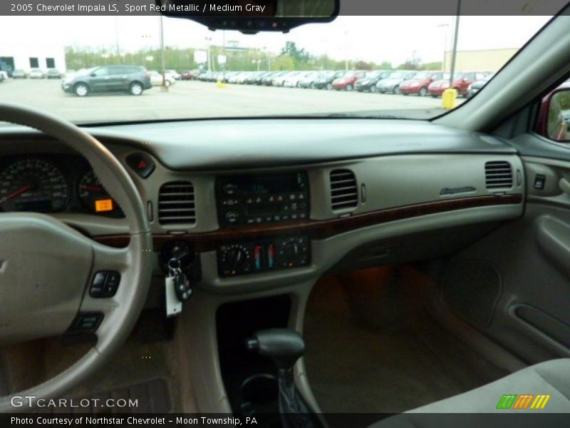 Sport Red Metallic / Medium Gray 2005 Chevrolet Impala LS