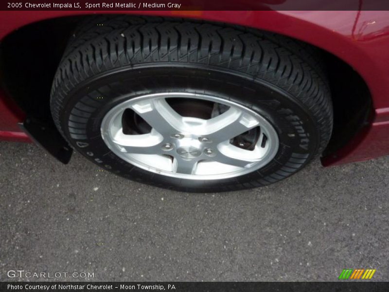 Sport Red Metallic / Medium Gray 2005 Chevrolet Impala LS