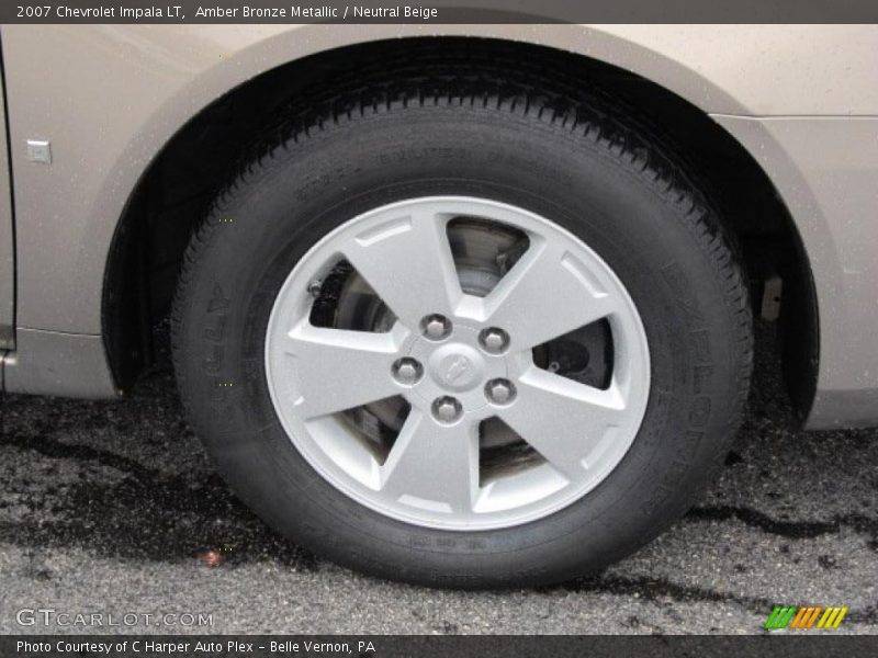 Amber Bronze Metallic / Neutral Beige 2007 Chevrolet Impala LT