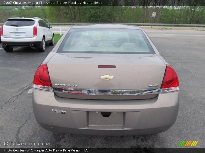 Amber Bronze Metallic / Neutral Beige 2007 Chevrolet Impala LT