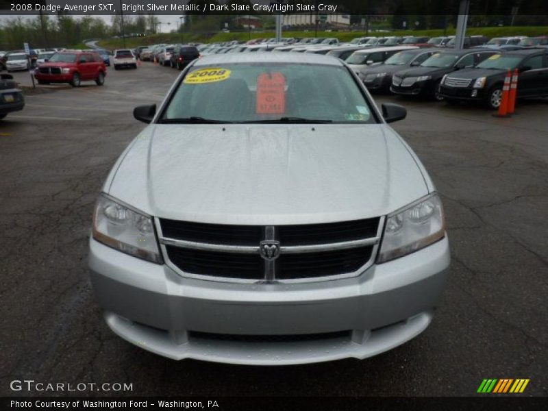Bright Silver Metallic / Dark Slate Gray/Light Slate Gray 2008 Dodge Avenger SXT