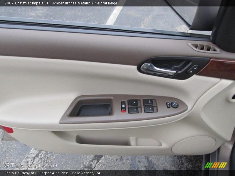Amber Bronze Metallic / Neutral Beige 2007 Chevrolet Impala LT