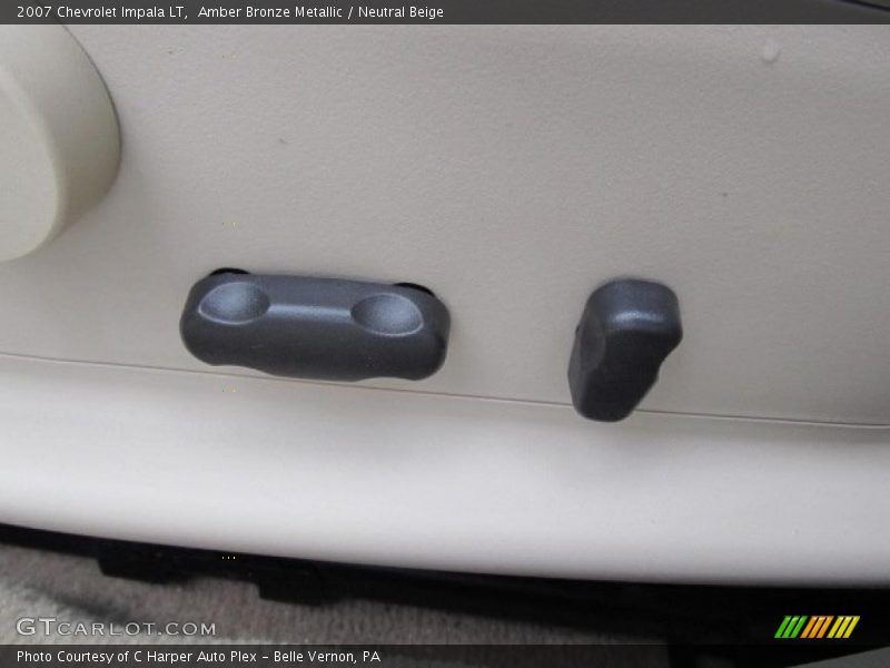 Amber Bronze Metallic / Neutral Beige 2007 Chevrolet Impala LT