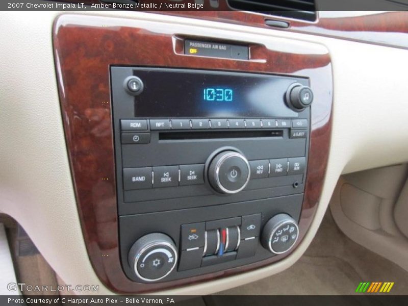 Controls of 2007 Impala LT