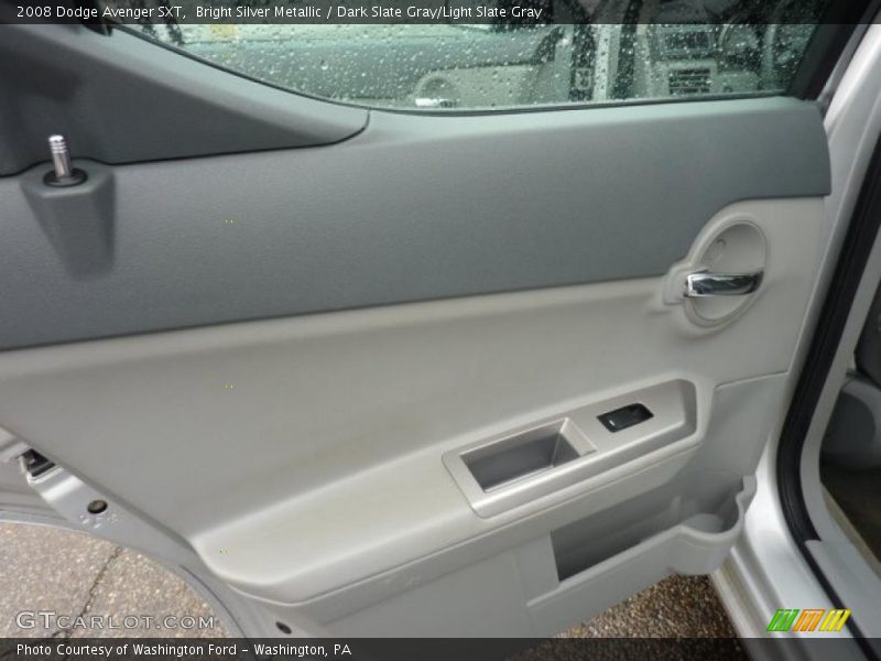 Bright Silver Metallic / Dark Slate Gray/Light Slate Gray 2008 Dodge Avenger SXT