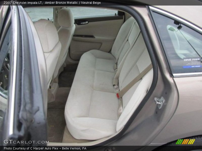 Amber Bronze Metallic / Neutral Beige 2007 Chevrolet Impala LT