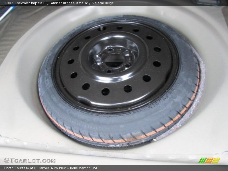 Amber Bronze Metallic / Neutral Beige 2007 Chevrolet Impala LT
