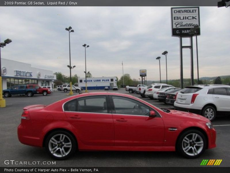  2009 G8 Sedan Liquid Red