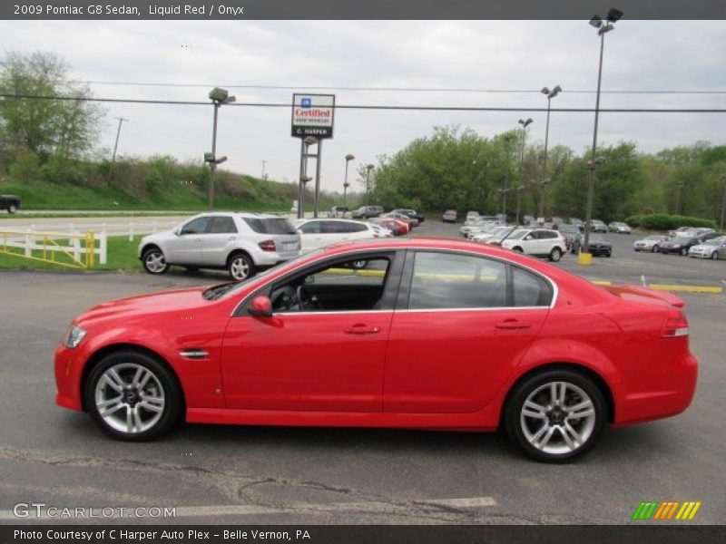  2009 G8 Sedan Liquid Red