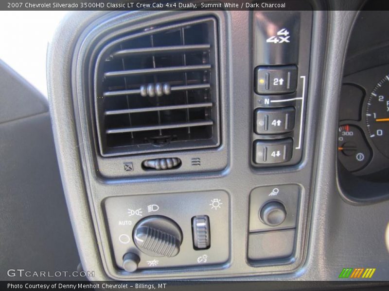Summit White / Dark Charcoal 2007 Chevrolet Silverado 3500HD Classic LT Crew Cab 4x4 Dually