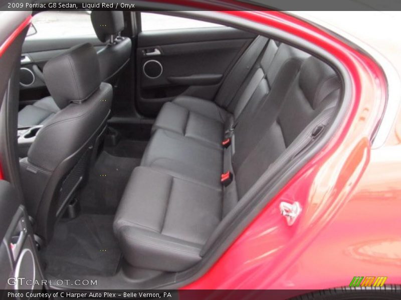 Liquid Red / Onyx 2009 Pontiac G8 Sedan