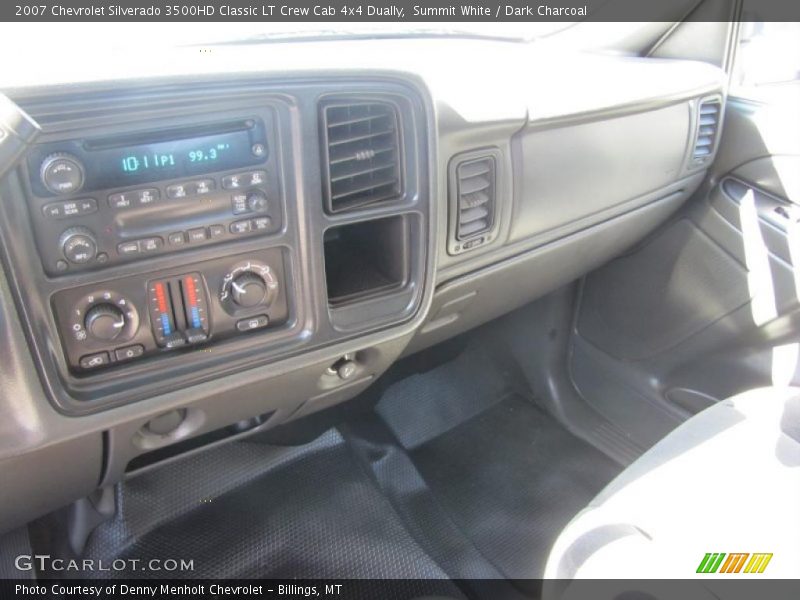 Summit White / Dark Charcoal 2007 Chevrolet Silverado 3500HD Classic LT Crew Cab 4x4 Dually