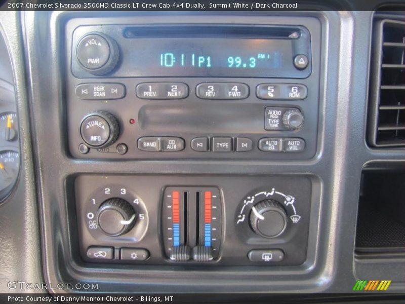 Summit White / Dark Charcoal 2007 Chevrolet Silverado 3500HD Classic LT Crew Cab 4x4 Dually