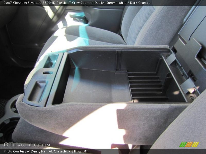 Summit White / Dark Charcoal 2007 Chevrolet Silverado 3500HD Classic LT Crew Cab 4x4 Dually
