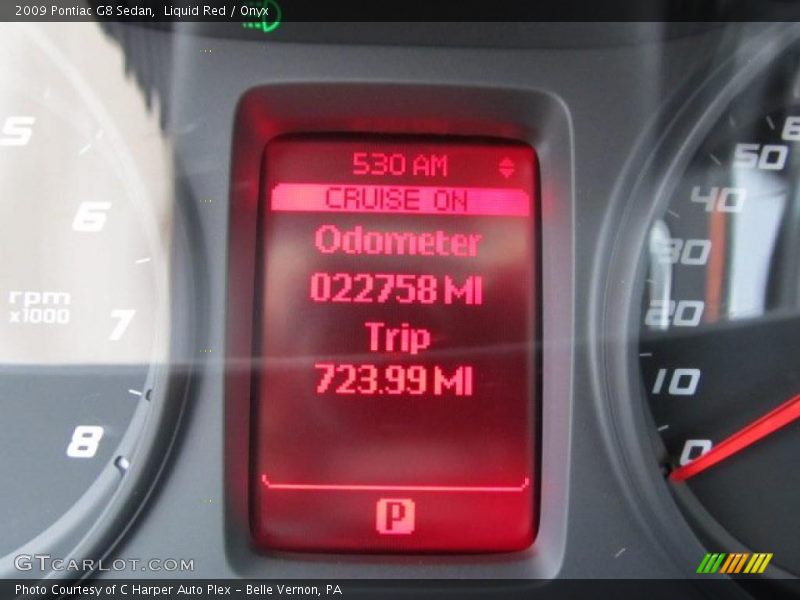 Liquid Red / Onyx 2009 Pontiac G8 Sedan