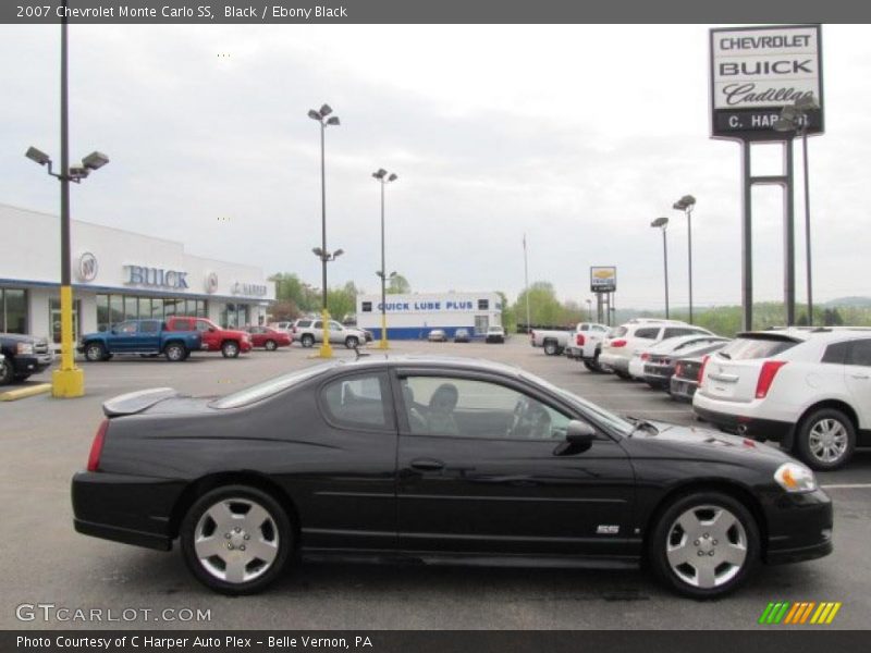 Black / Ebony Black 2007 Chevrolet Monte Carlo SS