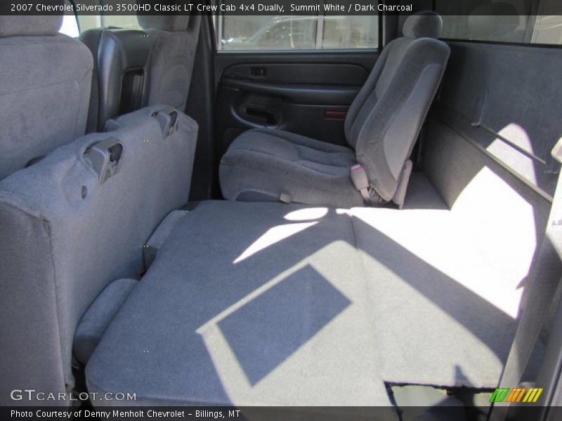 Summit White / Dark Charcoal 2007 Chevrolet Silverado 3500HD Classic LT Crew Cab 4x4 Dually